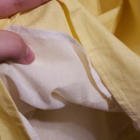 ✨3/10 Sloane Ranger Yellow One Shoulder Dress - Picture 8 of 9